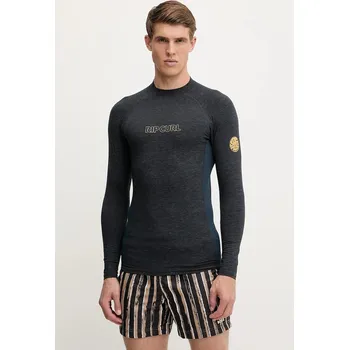 Pánské tričko Plavecké tričko s dlouhým rukávem Rip Curl černá barva 14AMRV 59X, vel. S