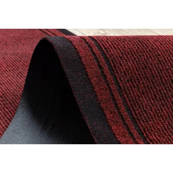 Rohožka Protiskluzová rohožka MALAGA červená UNIVERZÁLNÍ PROUŽKY 100x540 cm