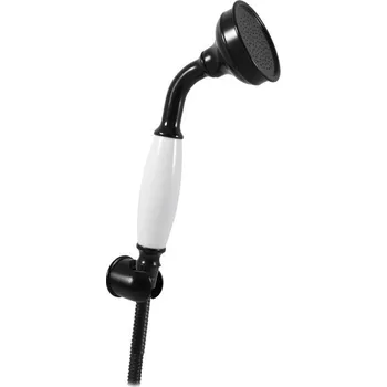 Sprchový set Rav Slezák Sprchový set černá matná/bílá SK0117CMATB