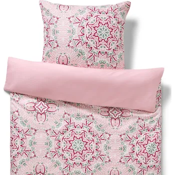 Povlečení 710914 - Tchibo - Povlečení z mikrovlákna - barva: růžová