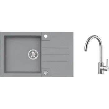 Granitový dřez SET ALVEUS ROCK 130/04+ BATERIE ELZA BRS