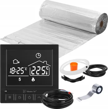 Topná rohož SADA Vyhřívací podložka pod panely MAL-160W/m2 6m2