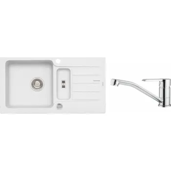 Granitový dřez SET ALVEUS NIAGARA 70- 11+ BATERIE RUTA CHR