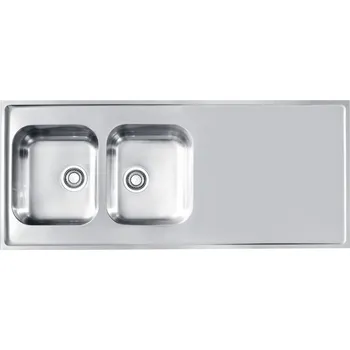 Kuchyňský dřez CLASSIC PRO 110 SAT 1400x600x190 mm F