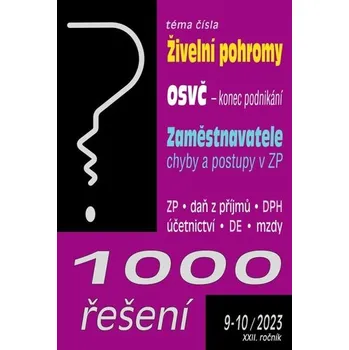 1000 řešení 9-10/2023 Živelní pohromy a podnikání