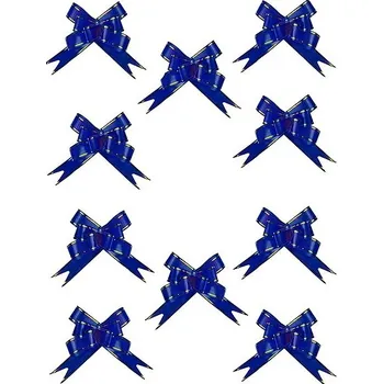 Vánoční dekorace LAALU stahovací, tmavě modré, 39 cm - balení 50 ks