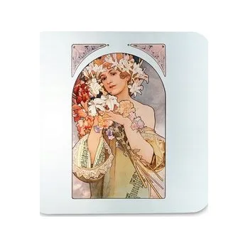 Podtácek Podložka pod hrnek Květina Alfons Mucha