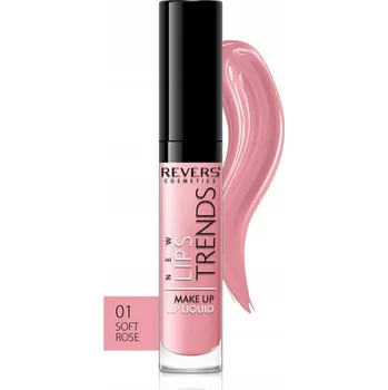 Rtěnka REVERS Cosmetics Tekutá rtěnka NEW LIPS TRENDS - Č. 1 Soft Rose (Jemná Růžová)