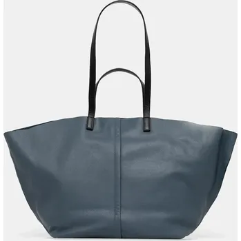 Kabelka Kožená kabelka AllSaints PHOENIX W493XB modrá 95X, vel. ONE SIZE