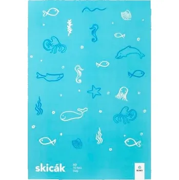 Výtvarný papír Skicák SVĚT A3 - čistý 10 listů