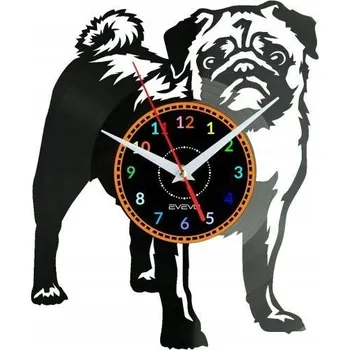 Hodiny Nástěnné hodiny Evevo černé 30 cm