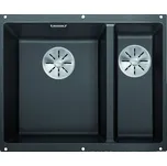 Granitový dřez Blanco SUBLINE 340/160 U InFino černá bez táhla dřez vlevo