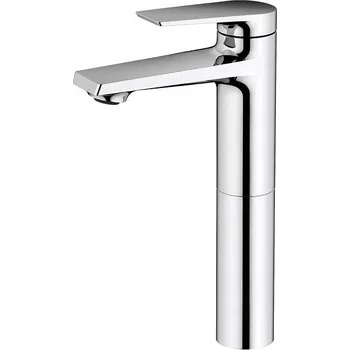 Vodovodní baterie Stojánková umyvadlová baterie Vitalle Orvieto stříbrná