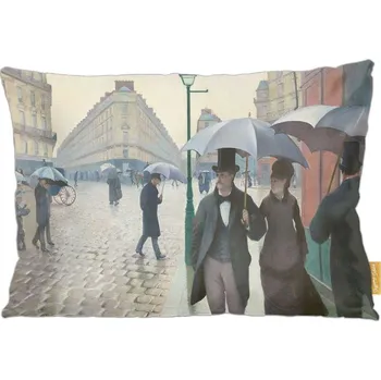 Polštář Polštář Paříž. Deštivý den Gustave Caillebotte