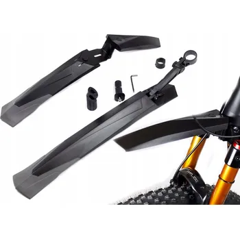 Blatník na kolo BLATNÍKY NA KOLO MTB ENDURO SADA PŘEDNÍ A ZADNÍ pro kola 26 až 29 palců