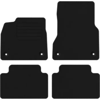 autokoberec Kobercové rohože Edecor velurové 4 ks