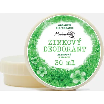 Medarek Zinkový deodorant sladká máta (Velikost: 30 ml)