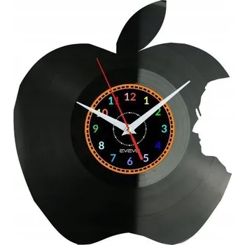 Hodiny Apple Nástěnné Hodiny Vinylová Deska Moderní Dekorativní Dárek