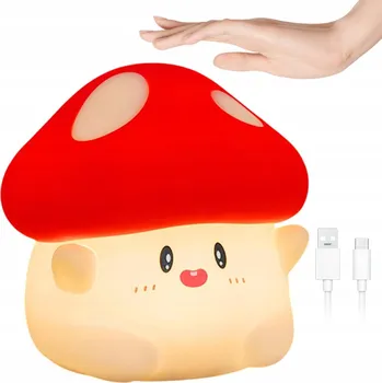 Lampička NOČNÍ S DOTYKOVÝM OVLÁDÁNÍM A DVĚMA ÚROVNĚMI JASU