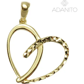 Přívěsek Zlatý přívěsek srdce