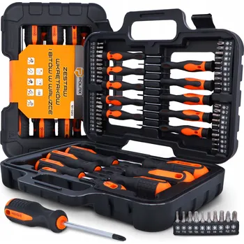 Šroubovák SADA ŠROUBOVÁKŮ BITŮ 58 prvků Přesné hroty OCEL 9R