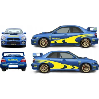 autokoberec Samolepky Rallye SUBARU IMPREZA PLEJÁDA 555