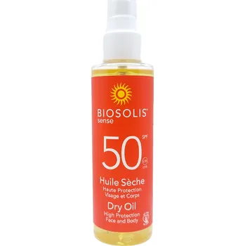 Kosmetika Suchý opalovací olej na tělo SPF 50 150 ml - Biosolis (Sense) (sezónní produkt)