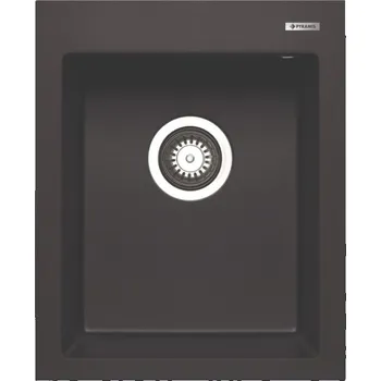 Granitový dřez Granitový dřez Pyramis Istros 41 x 50 1B Carbon
