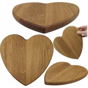 Kuchyňské prkénko Krájecí Deska ve Tvaru Srdce Yolli + Firemní Nálepka Yolli