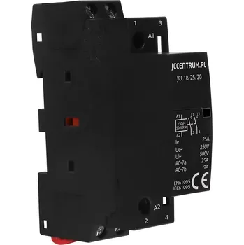 Stykač MODULÁRNÍ STYKAČ JEDNOFÁZOVÝ 25A 2P 2NO cívka 230VAC (BLACK EDITION)