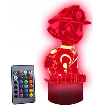 Lampička Noční lampa 3D vícebarevná