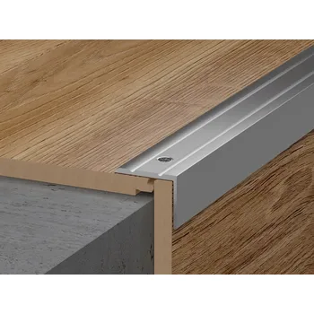 přechodová lišta Hliníkový schodový profil G326 186 ZLATÝ 25X10/186CM VILO