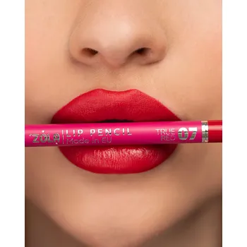 Tužka na rty ZOLA LIP PENCIL Konturovací tužka na rty 7 barev 07 TRUE RED