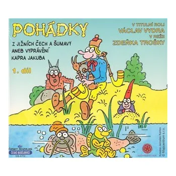 Pohádky z Jižních Čech a Šumavy aneb Vyprávění kapra Jakuba - CD (audiokniha)