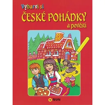 omalovánky Vybarvi si - České pohádky (červené)
