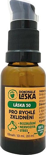 Dokonalá láska s.r.o. LÁSKA 50 Pro rychlé zklidnění - 20ml