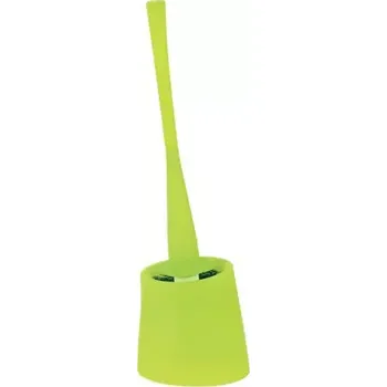 WC štětka Spirella MOVE WC štětka s plastovou nádobou zelená (7610583095756)