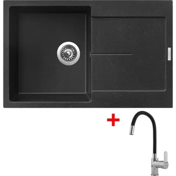 Granitový dřez Sinks ULTIMA 790 Granblack + Flexia