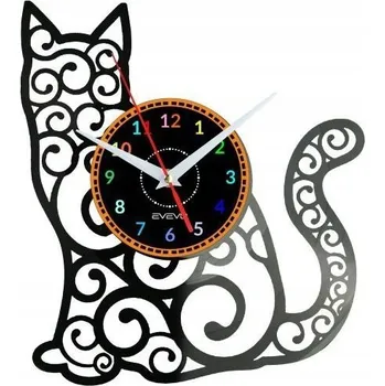 Hodiny Nástěnné hodiny Evevo černé 30 cm