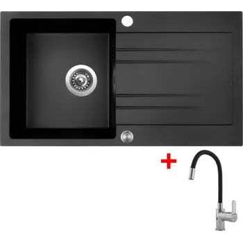 Kuchyňský dřez Sinks RAPID 780 XC Granblack + Flexia