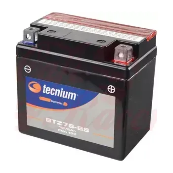 Elektroinstalace pro motocykl Tecnium Bezúdržbová baterie s kyselinou - BTZ7S-BS