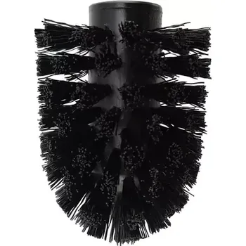 WC štětka Spirella náhradní hlavice k WC štětce AKIRA černá - 80 mm (7610583213112)