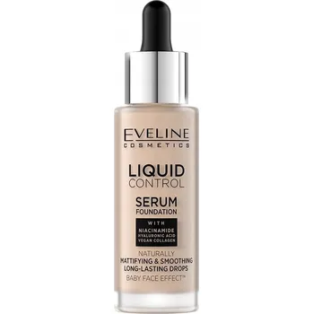 Make-up Eveline podkladová báze Liquid Serum Foundation 010 Light Beige 32 ml