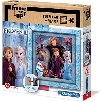 Puzzle Clementoni Puzzle Frozen 2 v rámečku 60 dílků