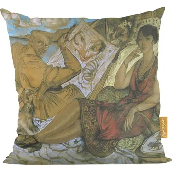 Polštář Polštář Falešná žena Witkacy Umění