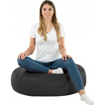 Taburet Taburet pohovka Italpouf černá