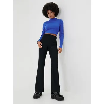 Dámské kalhoty Sinsay - Kalhoty flare - černá - 7608J-99X - 7608J-99X-S