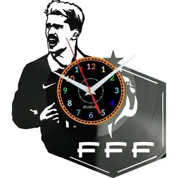 Hodiny ANTOINE GRIEZMANN HODINY NÁSTĚNNÉ DEKORATIVNÍ MODERNÍ VINYLOVÁ DESKA VINYL N