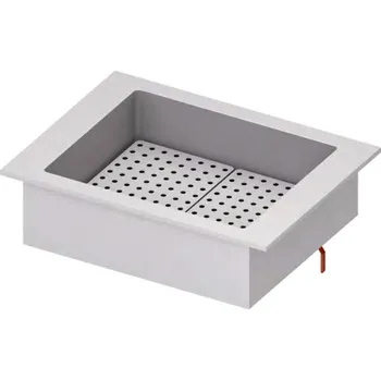 Nerezový dřez Vana na led 2x GN 1/1, 830x620x210 mm | STALGAST, ST301081