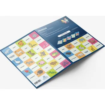 Desková hra Anglické pexeso - Animals/Zvířata